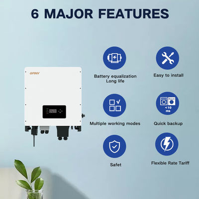 residential Safety 10kw Hybrid Solar Inverters Three Phase 8kW-19.2kW