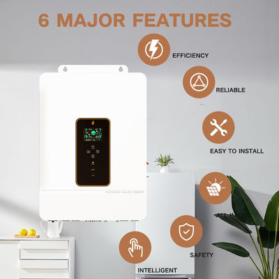 High Power 200A On Grid Hybrid Solar Inverter IP20 48v Hybrid Inverter