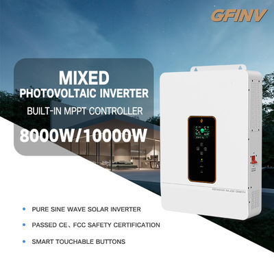 High Power 200A On Grid Hybrid Solar Inverter IP20 48v Hybrid Inverter